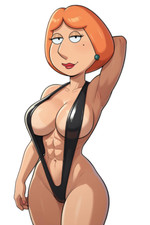 Lois Griffin Family Guy Waifu Weatherproof Anime Sticker 6 Car Decal