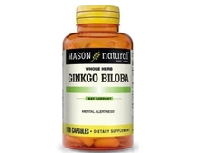 GINKGO BILOBA  EXTRACT OF 500mg 180 Gelatin Capsules Ginkgo Memory Supplement