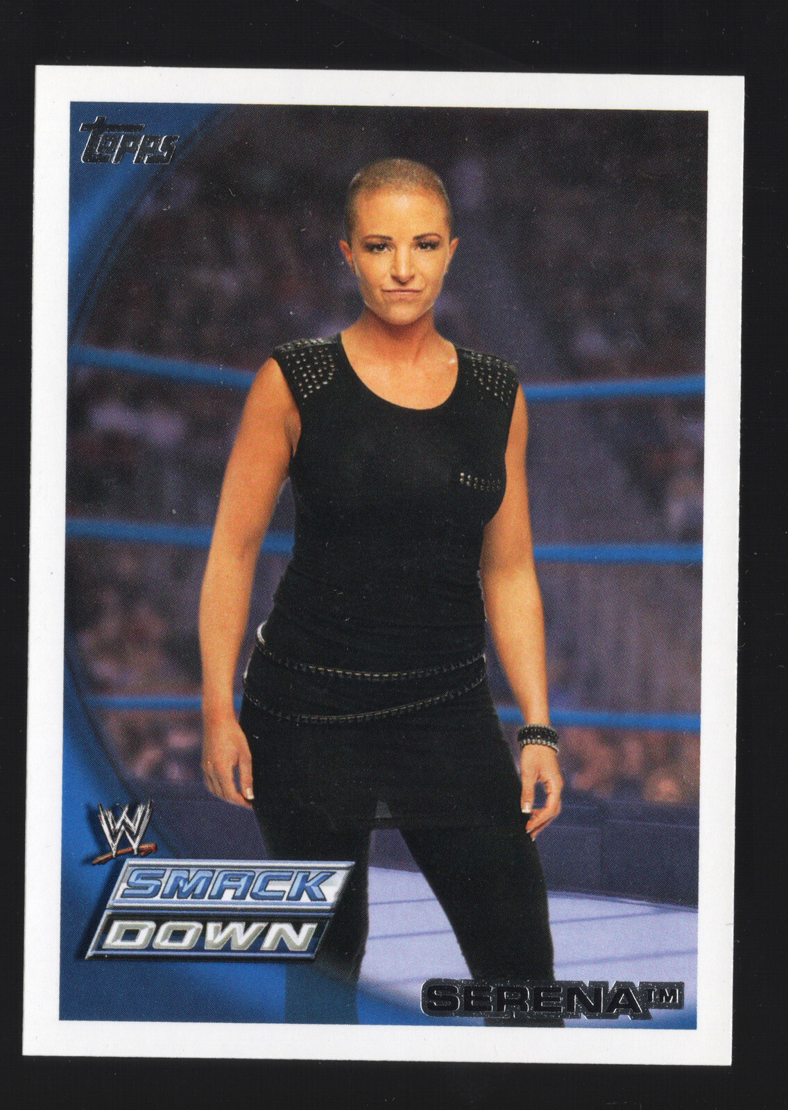 Serena  2010 Topps WWE #34 Wrestling Divas Sports Trading Card