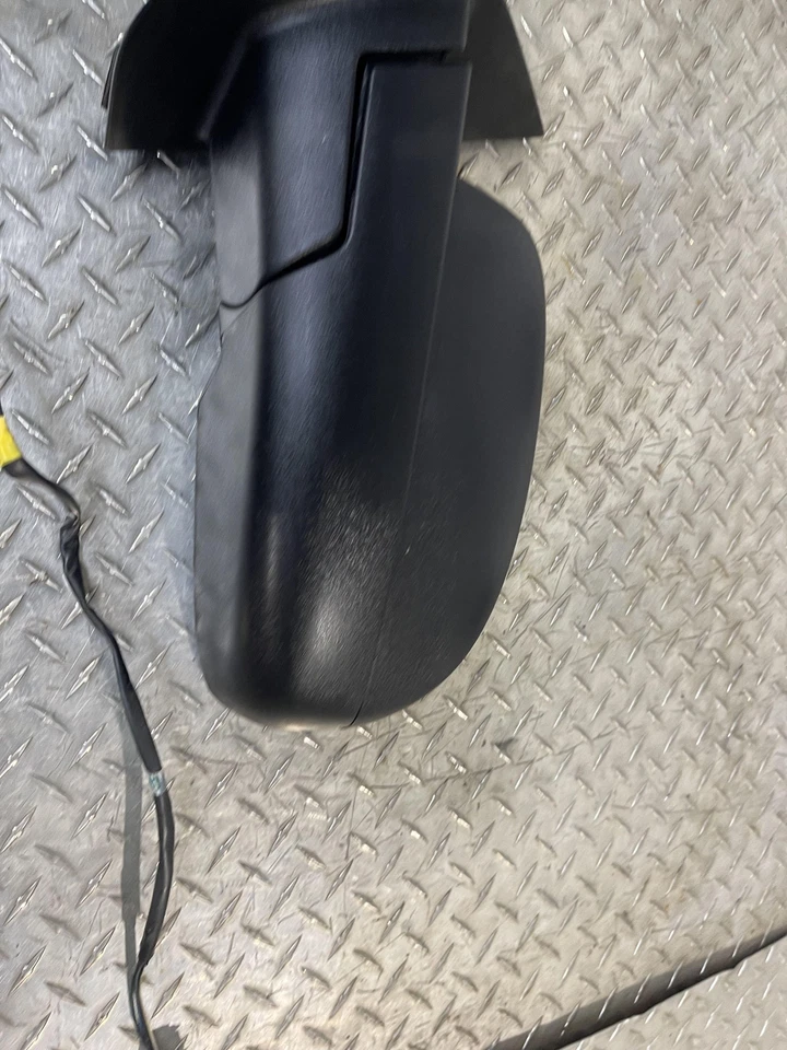 Espejo retrovisor lateral izquierdo Chevrolet Silverado 2007 2008 moldeado negro probado OEM Foto 4 de 4