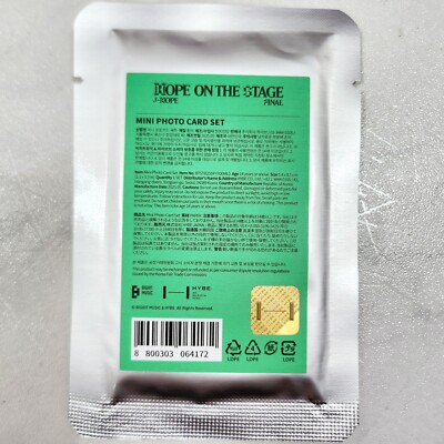 ON HAND] BTS J-HOPE TOUR 'HOPE ON THE STAGE FINAL' Official Merch