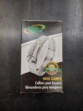 Ideal Tridon 1XHE8 5624 SAE 24 1 1/6" - 2" (25.4-50.8 mm) Hose Clamps - 10 PCS