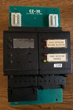CERBERUS PYROTRONICS SIEMENS CZ-30 COUNTING ZONE SUPER ZONE BOARD FIRE ALARM