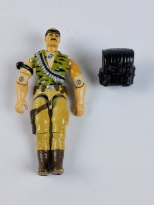 Gung-Ho V3 1992 G.I. Joe Hasbro Vintage Action Figure w/ Backpack