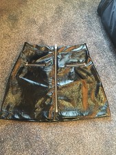 Mini jupe noire taille S/M (8)