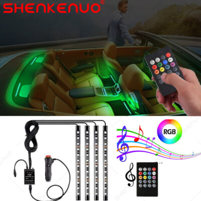 RGB 48 LED Strip Under Car Truck Tube SKN  System Neon Light Kit
