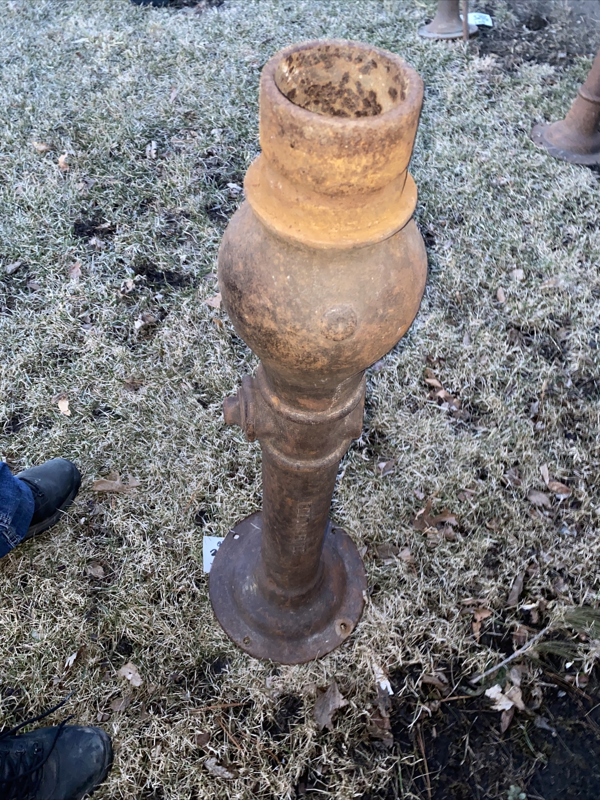 Vintage Dempster Beatrice NE Cast Iron Antique Hand Water Well Pump