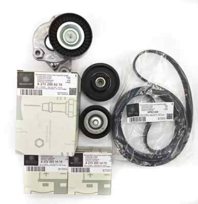 #ad NEW Serpentine Belt Drive Kit A2722000270 OEM For Mercedes C300 C350 E350 E550 $99.99