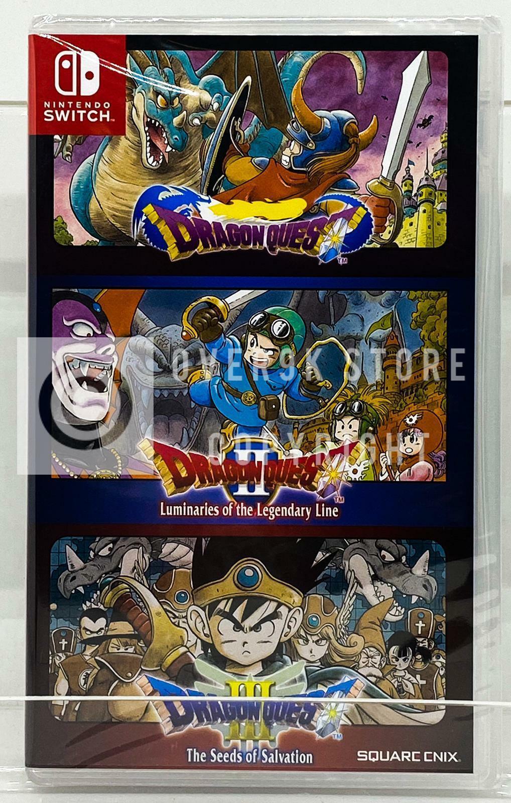 Dragon Quest I/II/III Collection Custom Nintendo Switch 