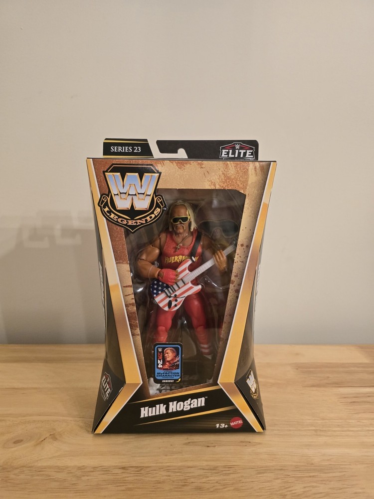 Hulk Hogan with Guitar WWE Legends Elite Collection Series 23 Action Figure 2024