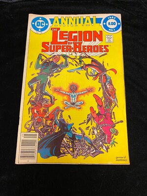 DC LEGION OF SUPER HEROES ''MONSTER IN A LITTLE GIRLS MIND'' COMIC BOOK 1982 NO 1