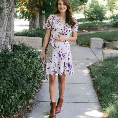 short flowy flower dress Lady Black Tie - Evie Mini Dress - Floral Strapless Short Dress