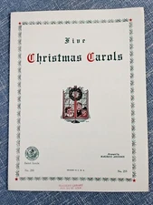 Five Christmas Carols Arranged by Maurice Aronson (Art Publication Society 1960)