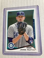 2014 Topps #123- JAMES PAXTON Rookie RC Card.