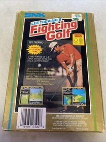 Lee Trevino's Fighting Golf (Nintendo NES) Complete in Box 