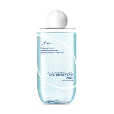 [ISNTREE] Ultra Low Molecular Hyaluronic Acid Toner - 300ml / Free Gift