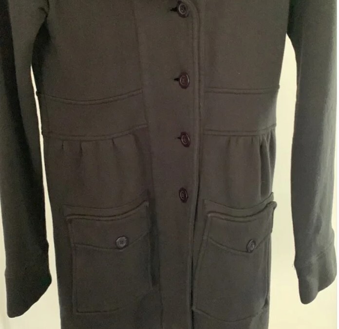 PrAna full button down black jacket, Sweatshirt m… - image 2