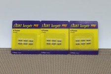 New 3 AMP 125 VOLTS Replacement Fuses - Set of 3 packs - 18 Fuses Total