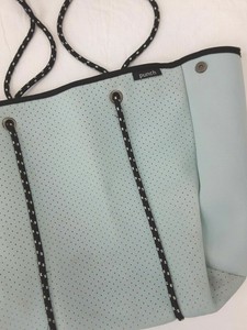 punch neoprene tote bag