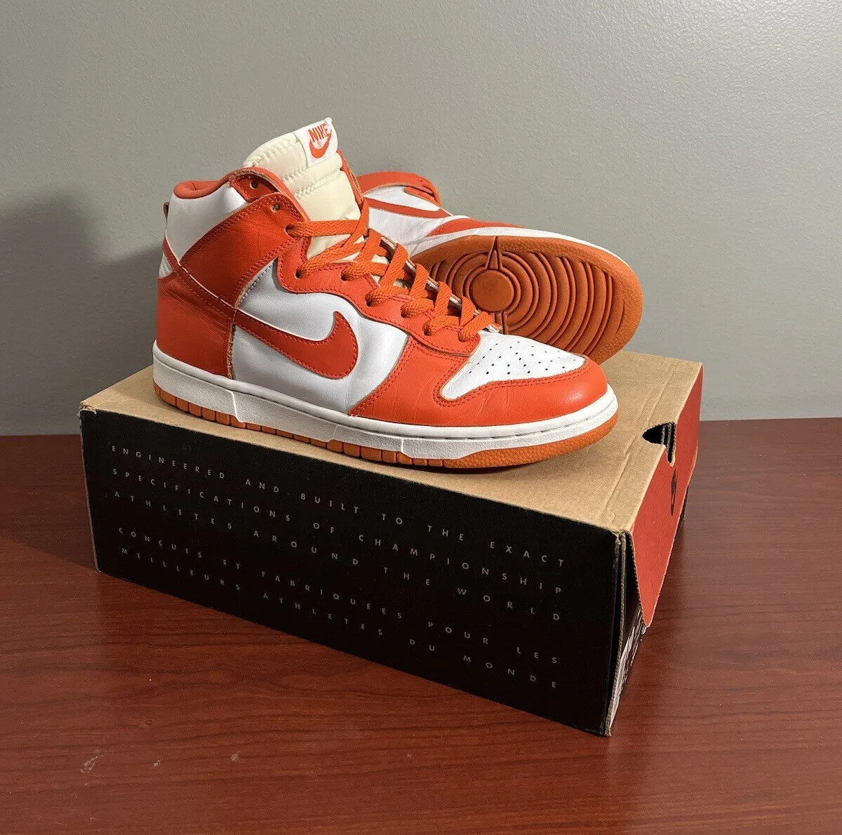 Vintage Nike Dunk High LE 1999 Syracuse Size 10 Men Vintage Nike Dunk High LE 1999 Syracuse Size 10 Men