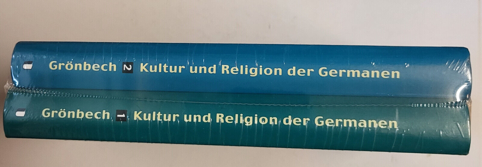 Kultur und Religion der Germanen, von Wilhelm Grönbech 2 Bände OVP