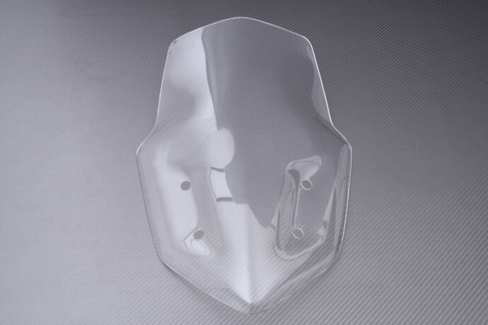 Pare-brise transparent polycarbonate transparent pour bulle moto Ducati Hyperstrada 939