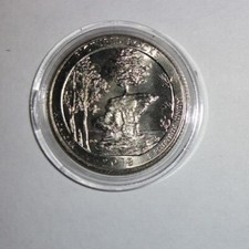 2018 - P Mint - UNC - Pictured Rocks - Michigan Quarter + Coin Capsule!