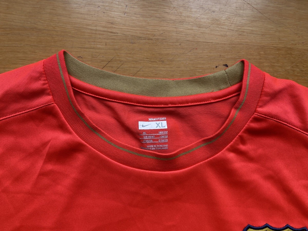 BARCELONA 2008 2009 TRAINING SHIRT JERSEY LONG SLEEVE NIKE