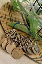 Aldi Quarter Keychain, Quarter Holder, Aldi Cart Key, Lotto Scratcher, Aldi Food