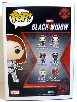 POP ブラックウィドウ Funko Pop! Vinyl Figure Marvel #604 Black Widow 