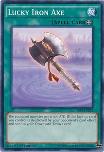 Lucky Iron Axe - YS14-EN027 - Common - 1st Edition x3 - Near Mint