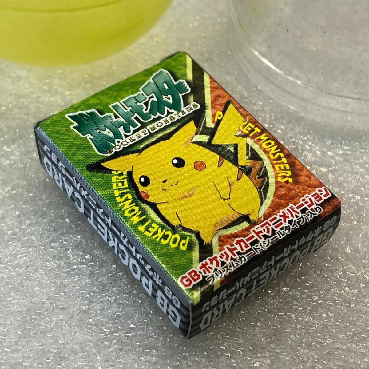 Pokemon Vintage 1996 Japanese Nintendo GB Pocket Card - Pikachu