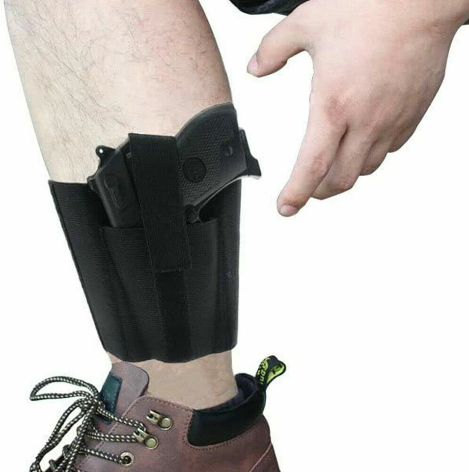 Tactical Handgun Ankle Holster Universal for Concealed Carry for Small Pistol - Image 3 of 4