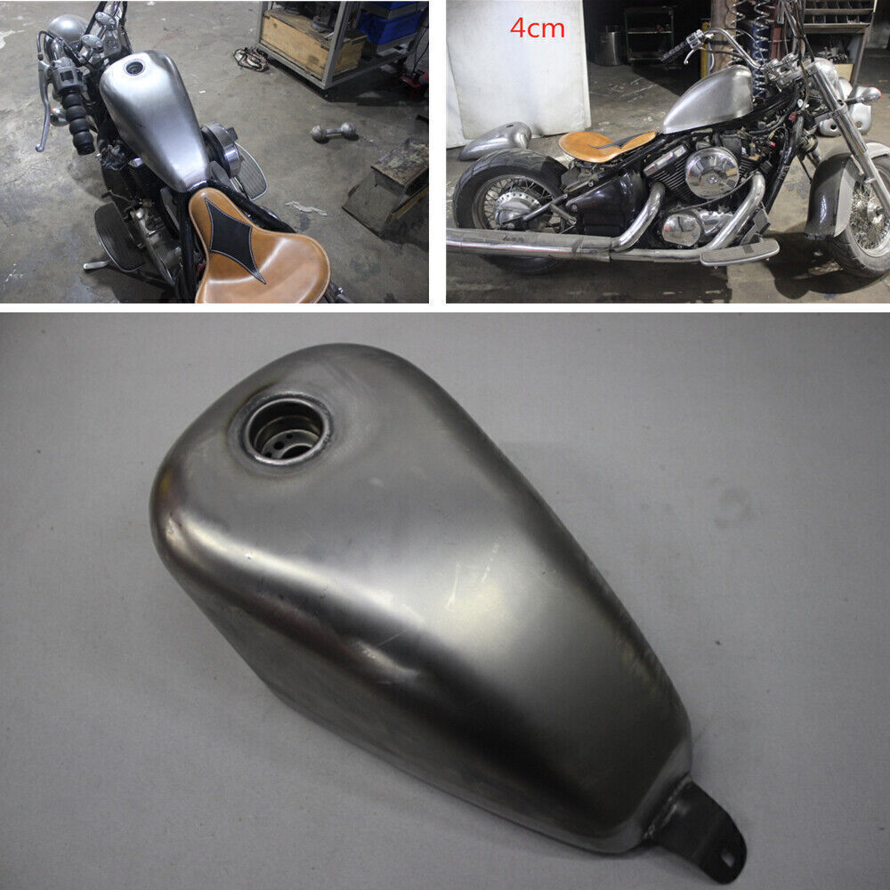 4cm Motorcycle 18L Modify Petrol Gas Fuel Tank For KAWASAKI