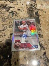 2023 Topps Chrome Michael Stefanic Rookie Auto Refractor /499 #RA-MST Angels RC