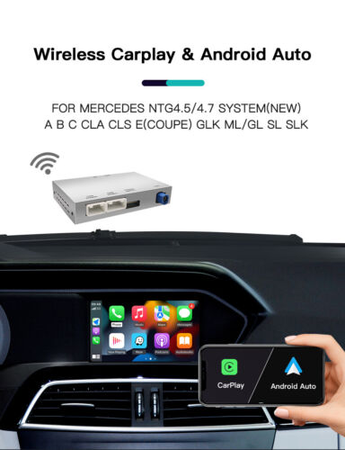 Wireless CarPlay Android Auto per Mercedes Benz Classe G W463 NTG4.5/4.7 2012-15 - Foto 3 di 11