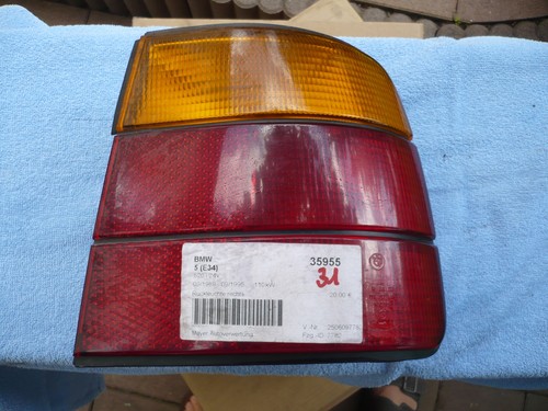 BMW 5er E34, 3x Rücklichter, rechts,rechts innen u. links