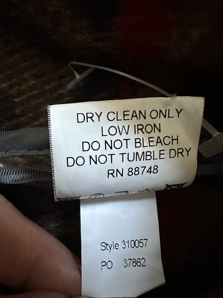 Винтажное пальто Territory Ahead разноцветное Chore Barn Aztec Southwestern размер XS - Изображение 4 из 4