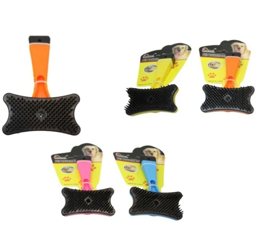 Pet Grooming Brush Cats Dog Pet Supplies Brush/Comb Random Colour Sent 13 x 7cm