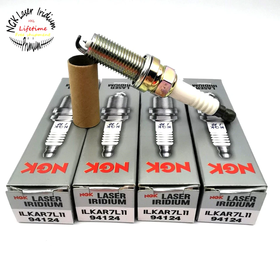 Juego de 4 bujías láser de iridio ILKAR7L11 para Mazda CX-5 2013-2015 NGK 94124 Foto 2 de 2