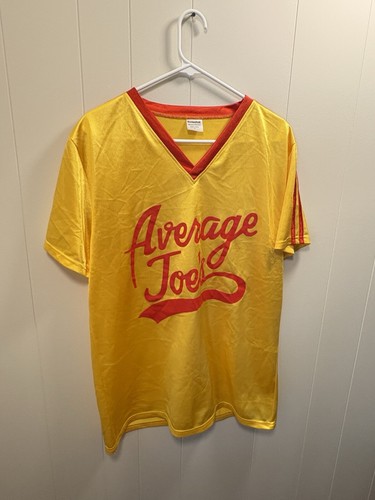Dodgeball Movie Average Joe’s Uniform Jersey Men’s Large Yellow Costume K3 - Picture 3 of 9