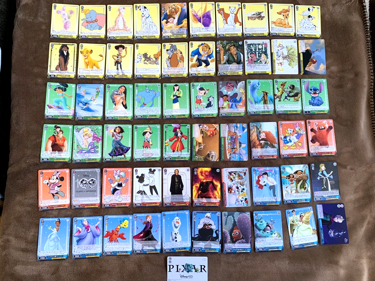Weiss Schwarz Disney100 61 Card Set U×26 C×28 CC×7 | eBay