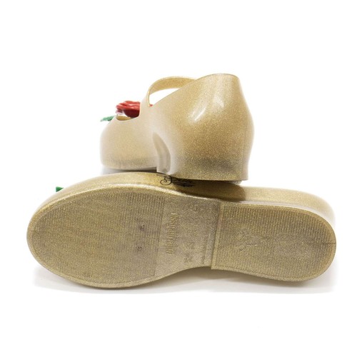 New Mini Melissa Sweet Love And Beauty And The Beast Toddler Flats - Picture 8 of 8