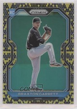 2021 Panini Prizm Tier II Snakeskin Prizm 13/50 Braxton Garrett #121 12ks