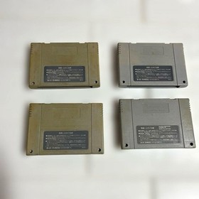 SFC Super Famicom Software Collection 4 Items
