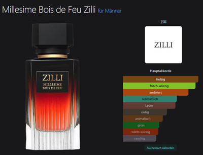 Zilli   Millesime Bois de Feu Eau de Parfum für Herren