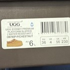 UGG Sydney Premium Platform Slipper Water Resistant Suede Chestnut US 5/6 EU 36 — photo 7