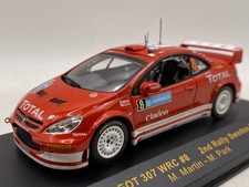 RAM183 Peugeot 307 WRC Martin Park Sweden Rally 2005 1:43 Ixo Models Diecast