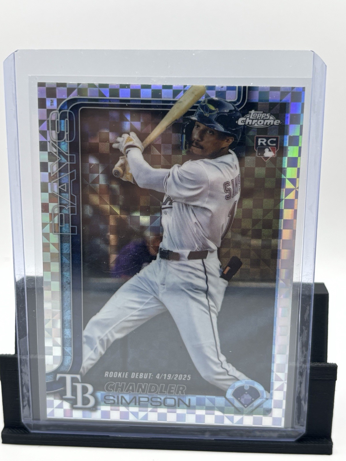 2025 Topps Chrome Update #USC17 Chandler Simpson X-Fractor