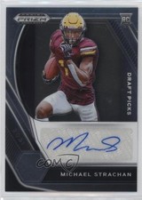 2021 Panini Prizm Draft Picks Mike Strachan Michael #DPA-MST Auto 1ek2